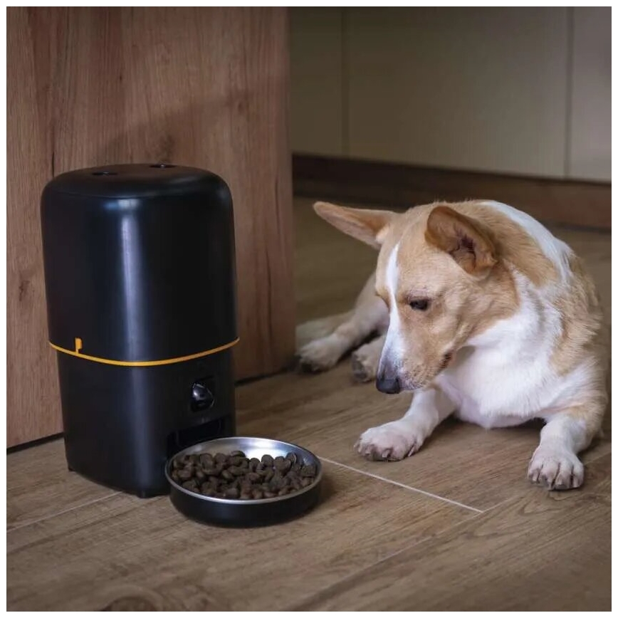 Αυτόματος διανομέας τροφής με μικρόφωνο και κάμερα 4l/5V/3xD Wi-Fi