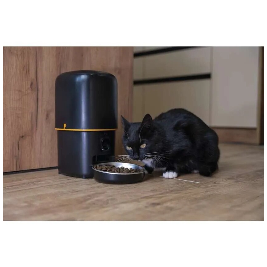 Αυτόματος διανομέας τροφής με μικρόφωνο και κάμερα 4l/5V/3xD Wi-Fi