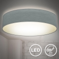 B.K. Licht 1393 - Φωτιστικό οροφής LED LED/20W/230V γκρι