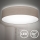 B.K. Licht 1395 - Φωτιστικό οροφής LED LED/20W/230V  γκρι- καφέ
