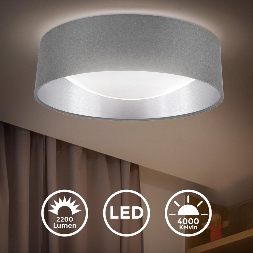 B.K. Licht 1450 - Φωτιστικό οροφής LED LED/18W/230V