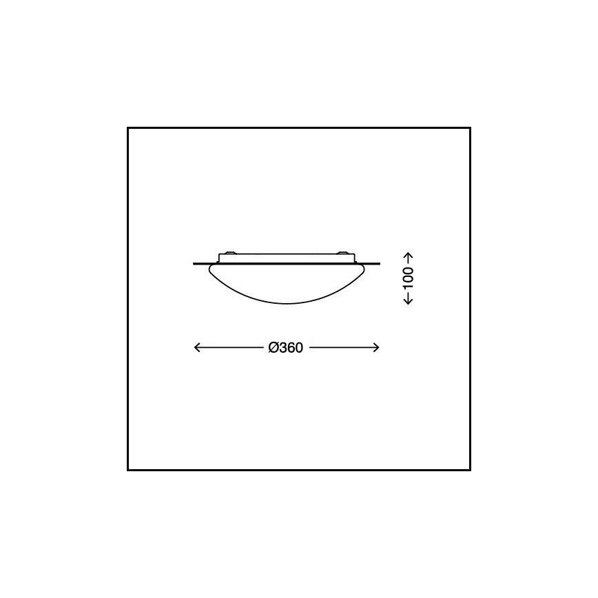B.K.Licht BKL1025 - LED RGB Dimming φωτιστικό μπάνιου LED/12W/230V IP44+Τηλεχειριστήριο