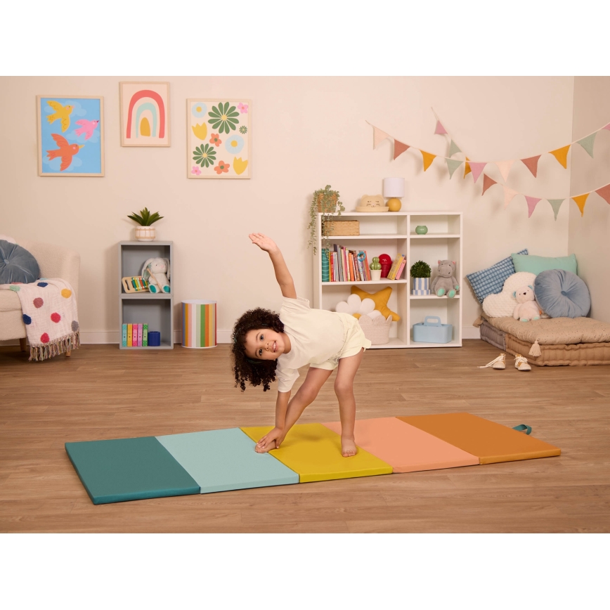 B-Toys - Αφρώδες πτυσσόμενο χαλάκι WONDERTUMBLE 72x175 cm