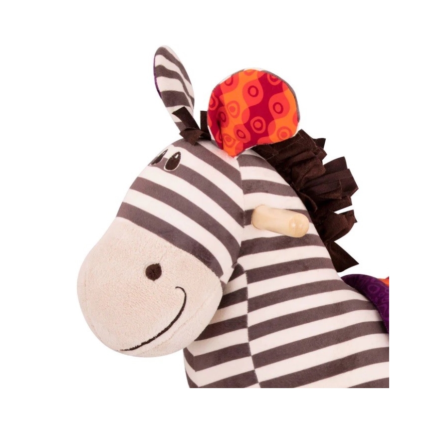 B-Toys - Κουνιστό παιχνίδι ζέβρα KAZOO λεύκη