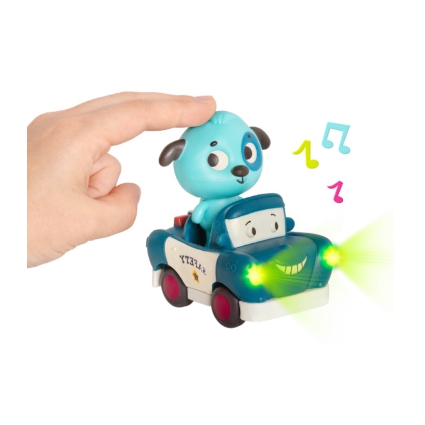 B-Toys - Σετ αυτοκίνητα με μουσική 3xAG13