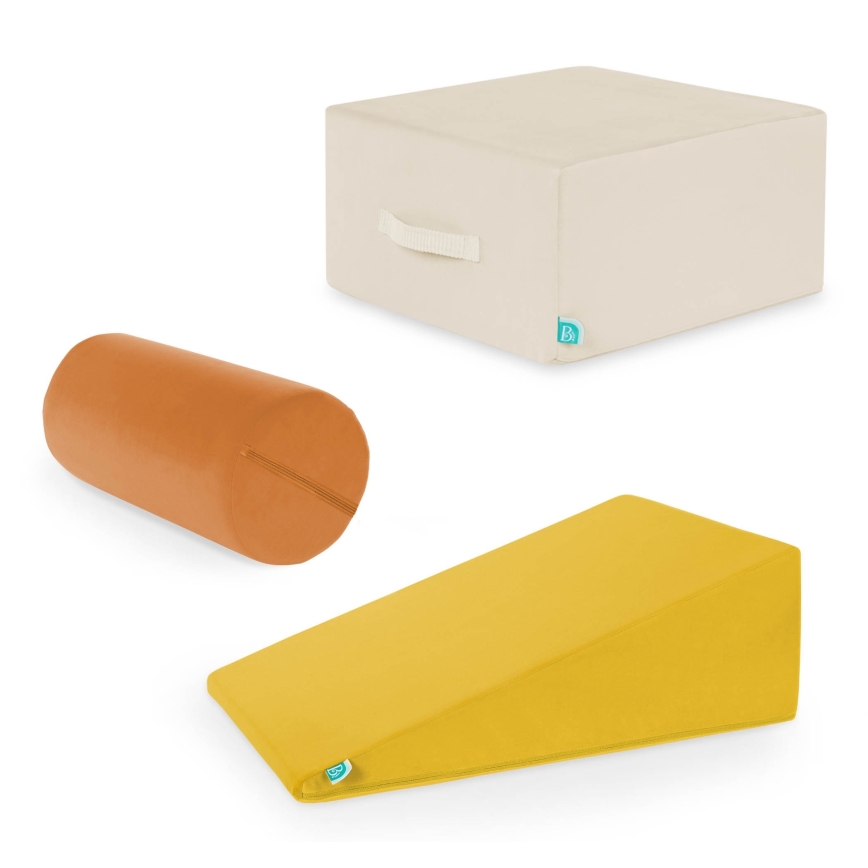 B-Toys - Παιδικά αφρώδη τουβλάκια WONDERSHAPES, σετ 3 τεμαχίων