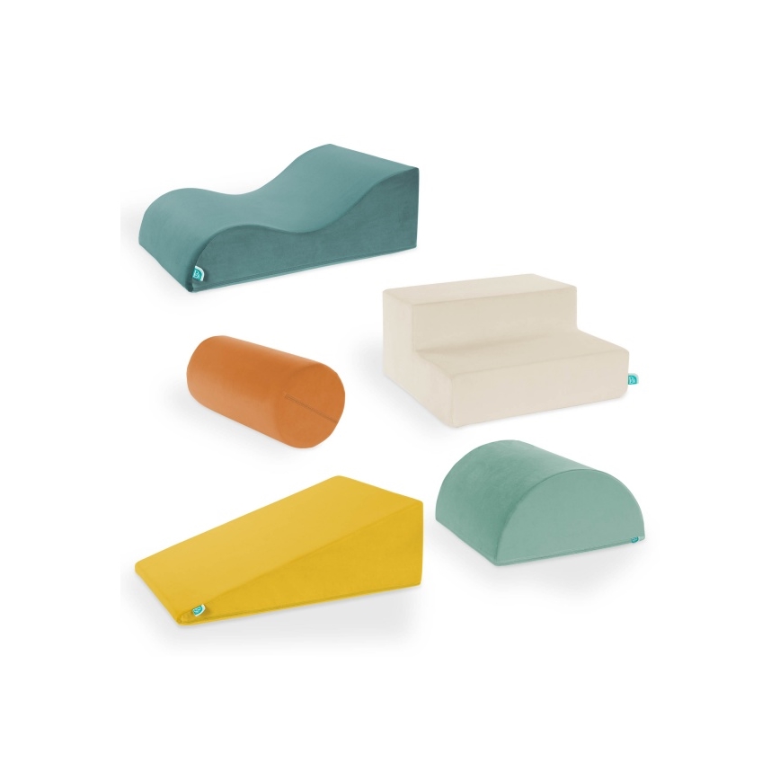 B-Toys - 	Παιδικά τουβλάκια από αφρό MAXI WONDERSHAPES 5 τμχ