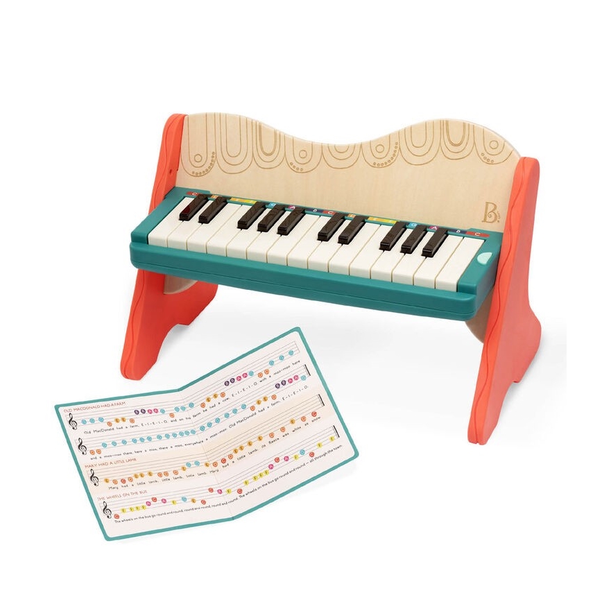 B-Toys - Παιδικό ξύλινο πιάνο Mini Maestro