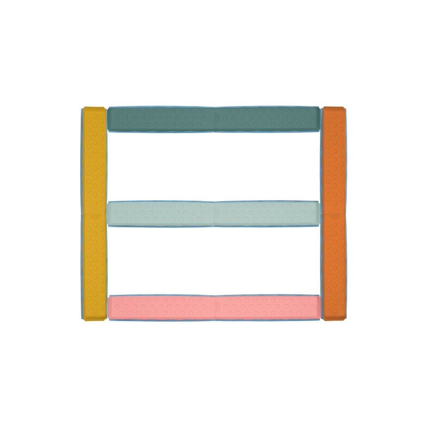 B-Toys - Πίστα με εμπόδια BALANCE & HOP 10 τμχ