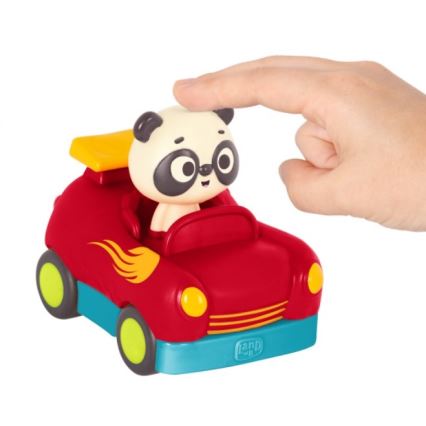 B-Toys - Αυτοκινητάκι με τηλεχειριστήριο Panda Bingo 4xAA