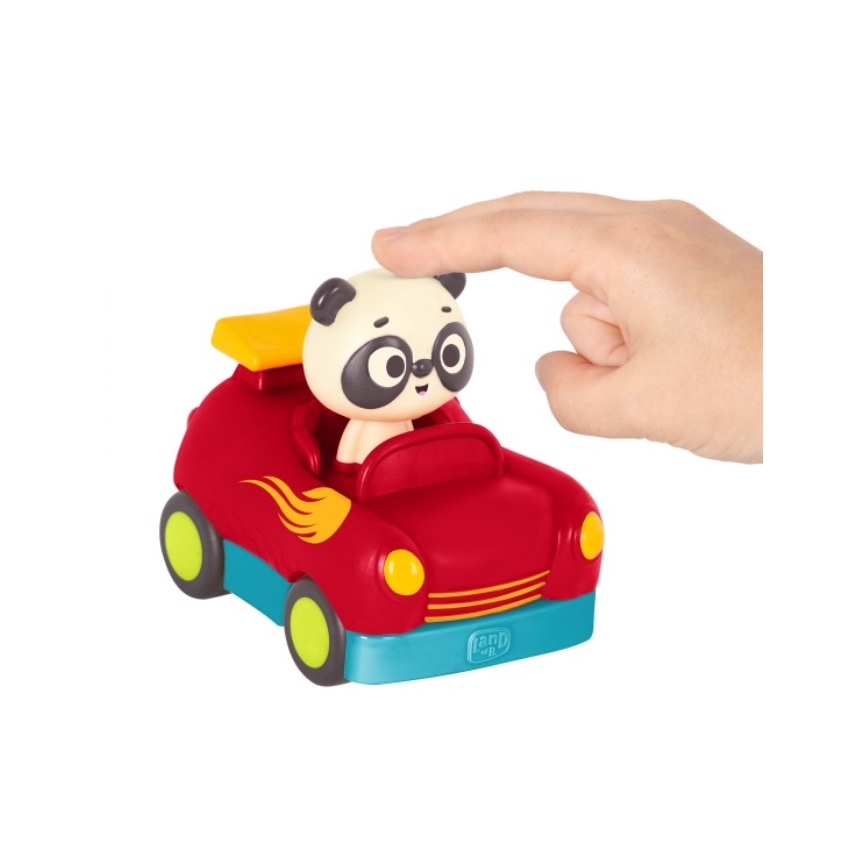 B-Toys - Αυτοκινητάκι με τηλεχειριστήριο Panda Bingo 4xAA