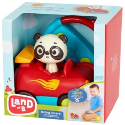 B-Toys - Αυτοκινητάκι με τηλεχειριστήριο Panda Bingo 4xAA