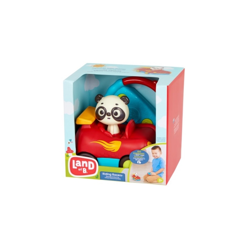 B-Toys - Αυτοκινητάκι με τηλεχειριστήριο Panda Bingo 4xAA