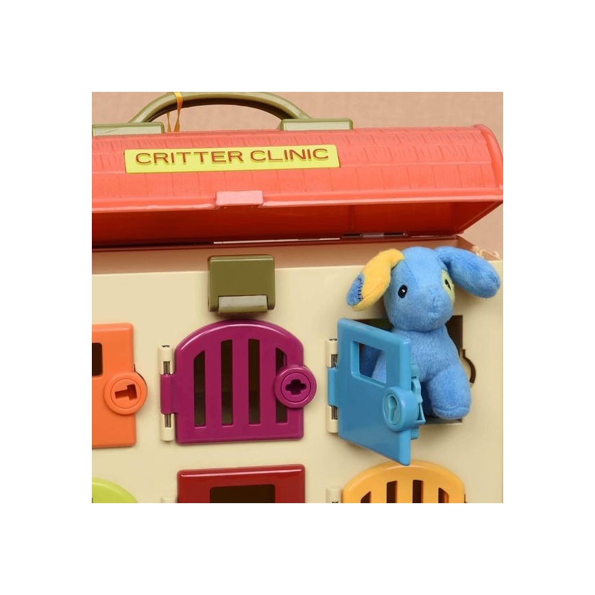 B-Toys -Βαλιτσάκι Κτηνιατρικό νοσοκομείο Critter Clinic