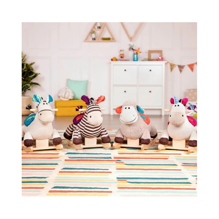 B-Toys - Κουνιστό παιχνίδι προβατάκι  LOOPSY λεύκη