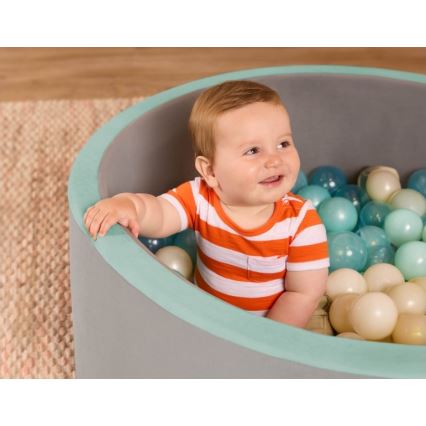 B-Toys - Μαχαίρι κουζίνας για ζαμπόν διάμετρος 89 cm γκρι/τιρκουάζ