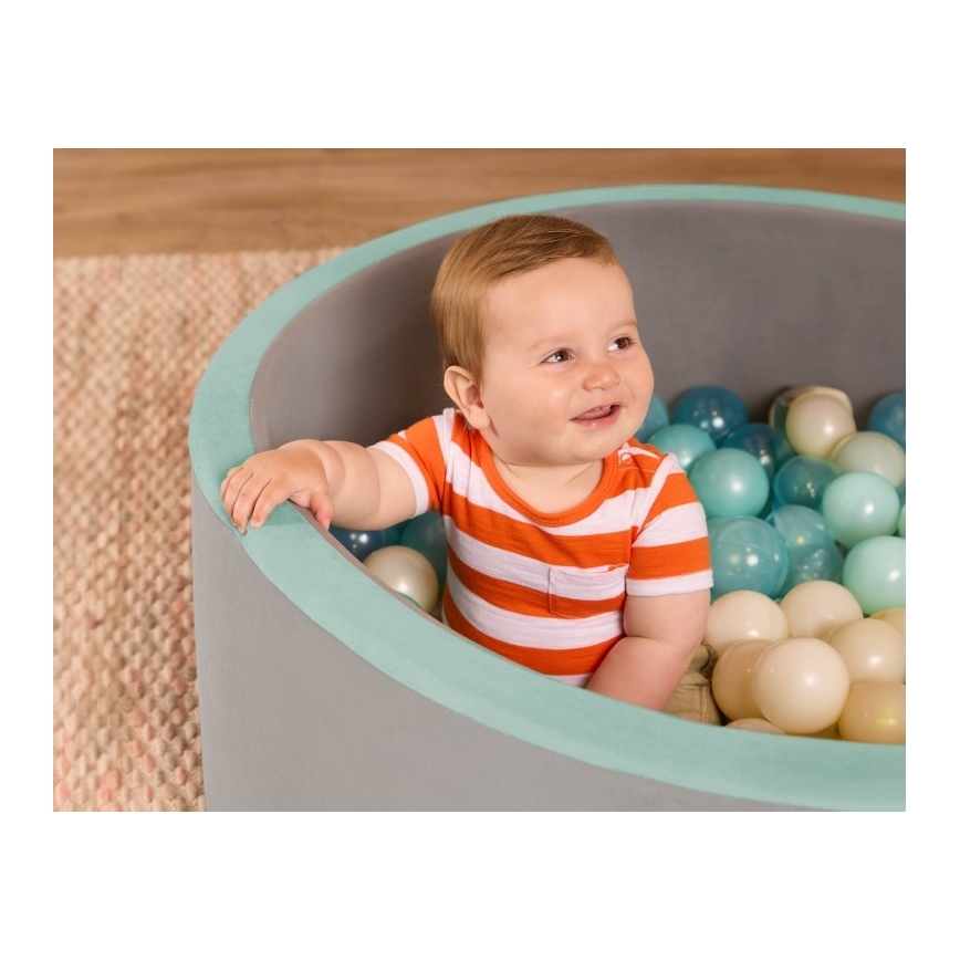 B-Toys - Μαχαίρι κουζίνας για ζαμπόν διάμετρος 89 cm γκρι/τιρκουάζ