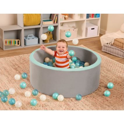 B-Toys - Μαχαίρι κουζίνας για ζαμπόν διάμετρος 89 cm γκρι/τιρκουάζ