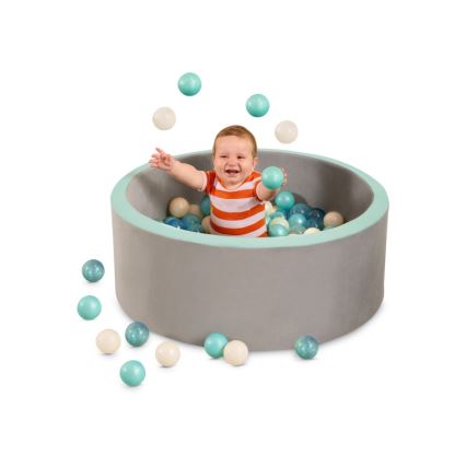 B-Toys - Μαχαίρι κουζίνας για ζαμπόν διάμετρος 89 cm γκρι/τιρκουάζ