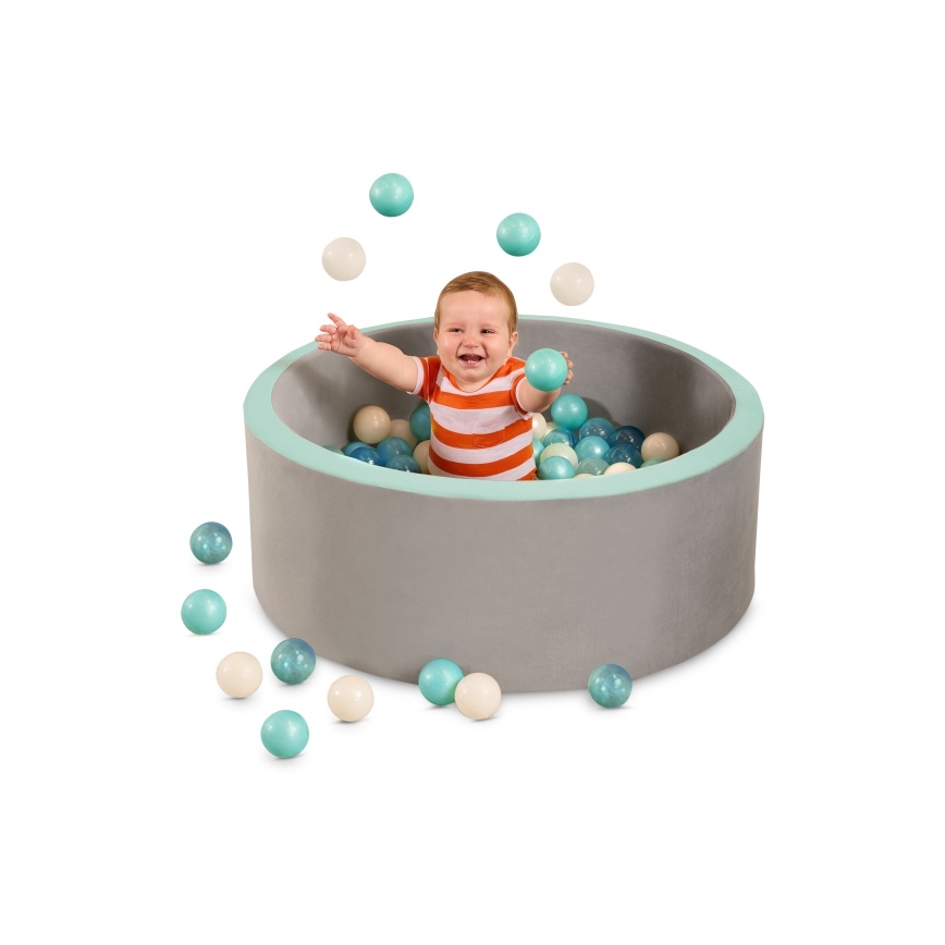 B-Toys - Μαχαίρι κουζίνας για ζαμπόν διάμετρος 89 cm γκρι/τιρκουάζ