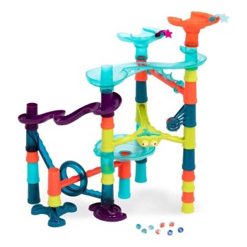 B-Toys - Παιχνίδι κατασκευών Marble track MARBLE