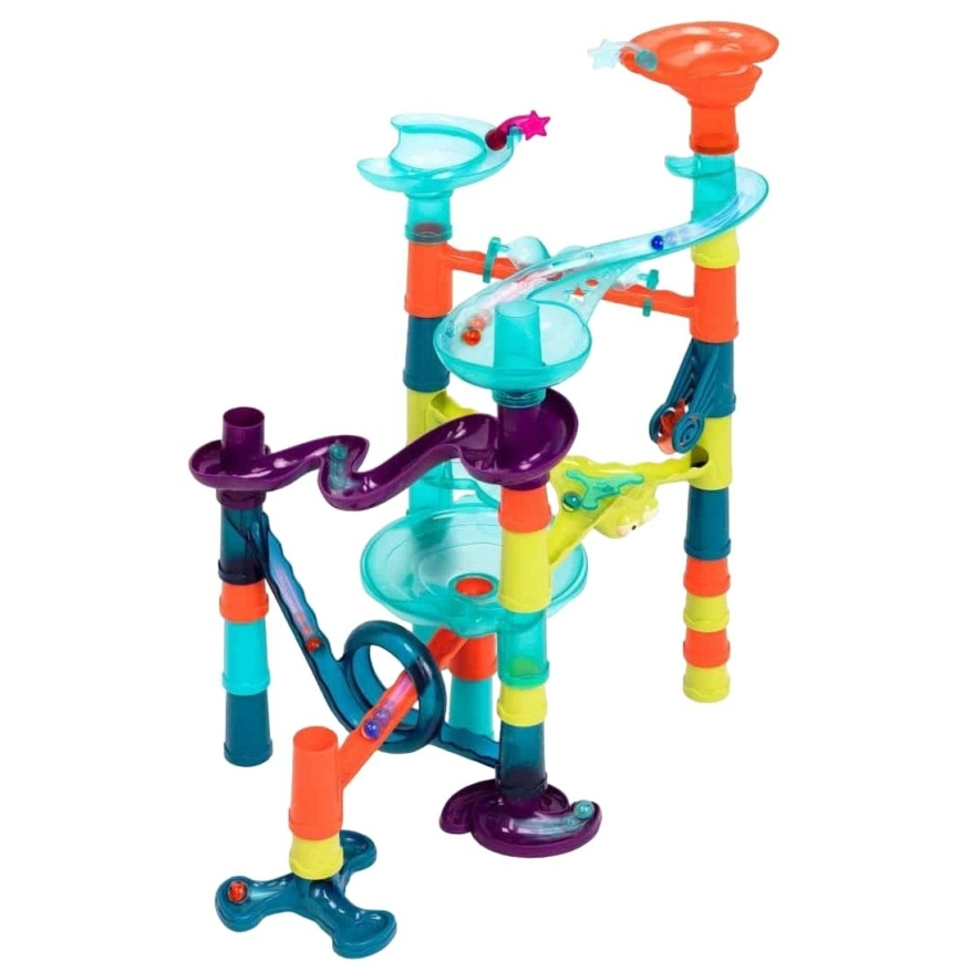 B-Toys - Παιχνίδι κατασκευών Marble track MARBLE
