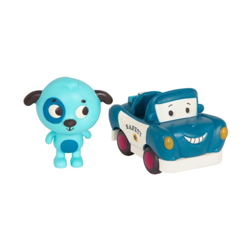 B-Toys - Σετ αυτοκίνητα με μουσική 3xAG13