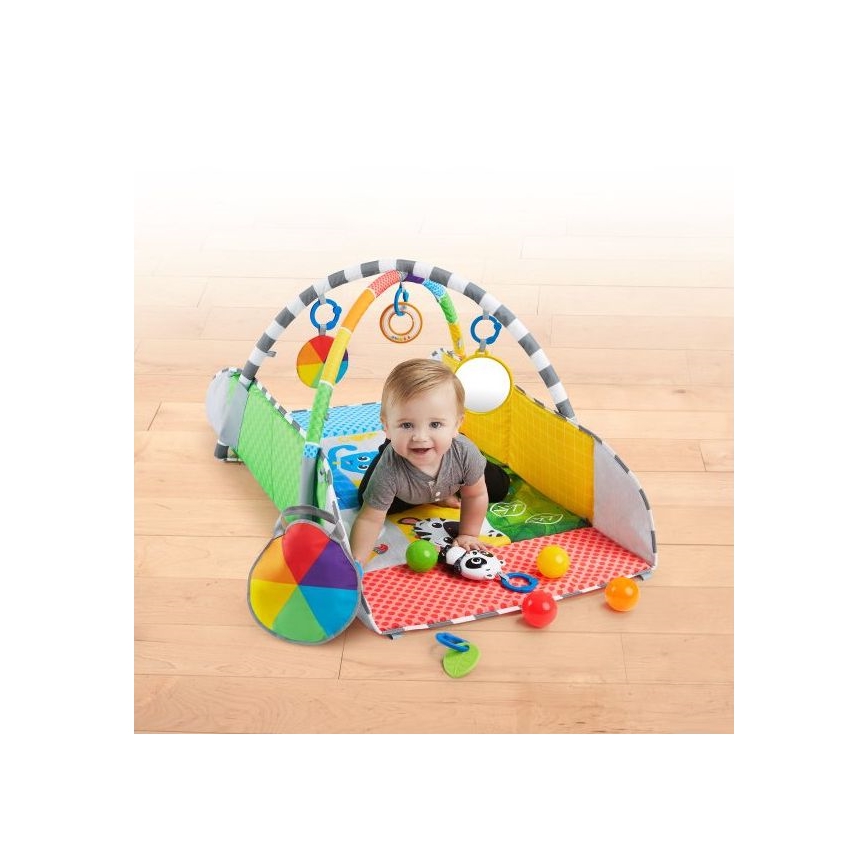 Baby Einstein - Γυμναστήριο δραστηριοτήτων 5σε1 PATCH'S COLOR PLAYSPACE 3xAAA