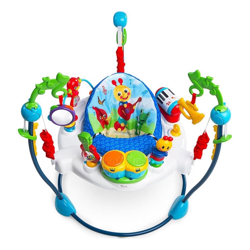 Baby Einstein - Βρεφικό τραμπολίνο 2σε1 NEIGHBORHOOD SYMPHONY 3xAA
