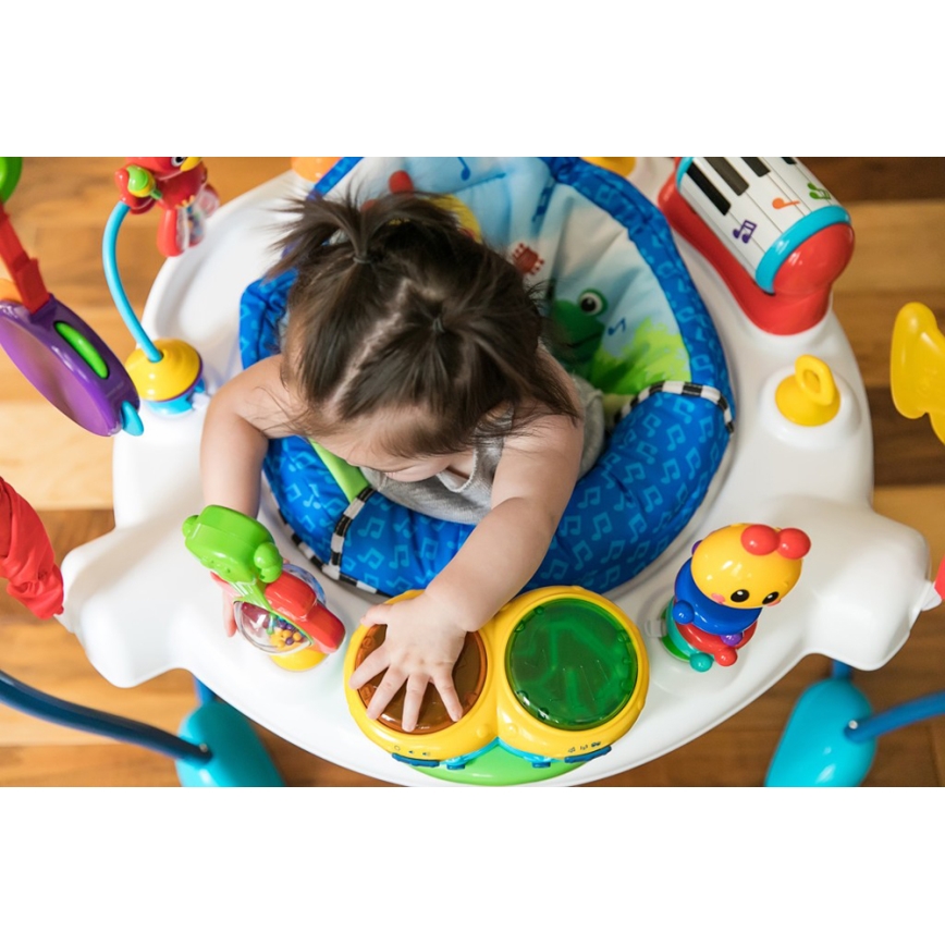 Baby Einstein - Βρεφικό τραμπολίνο 2σε1 NEIGHBORHOOD SYMPHONY 3xAA