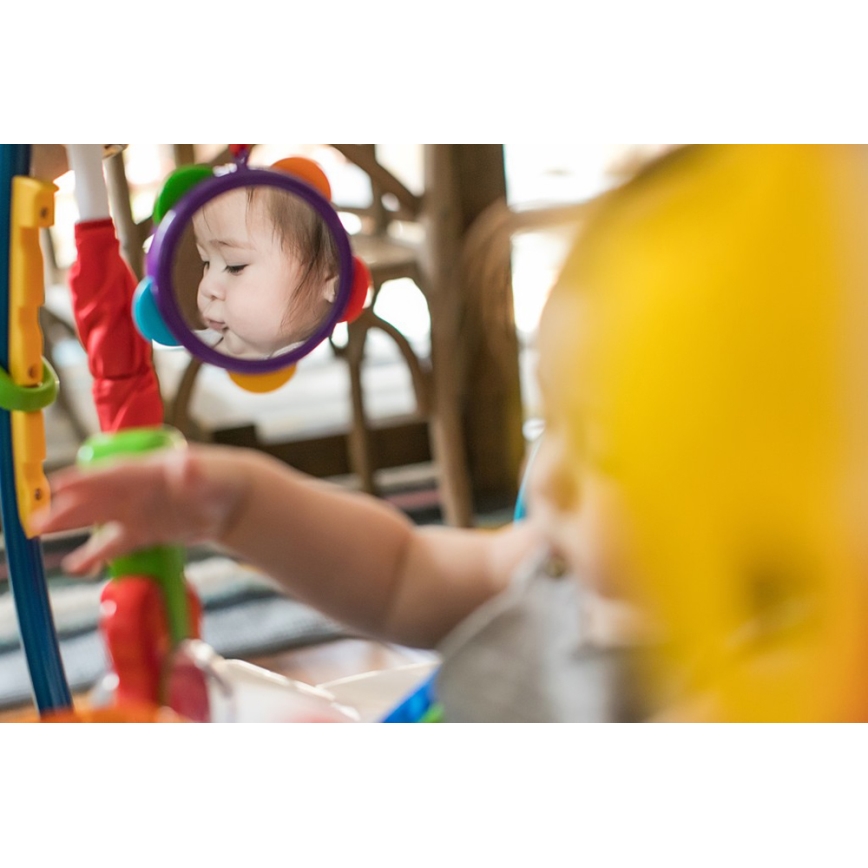 Baby Einstein - Βρεφικό τραμπολίνο 2σε1 NEIGHBORHOOD SYMPHONY 3xAA