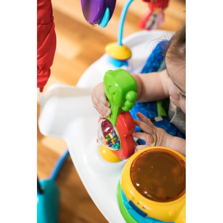 Baby Einstein - Βρεφικό τραμπολίνο 2σε1 NEIGHBORHOOD SYMPHONY 3xAA
