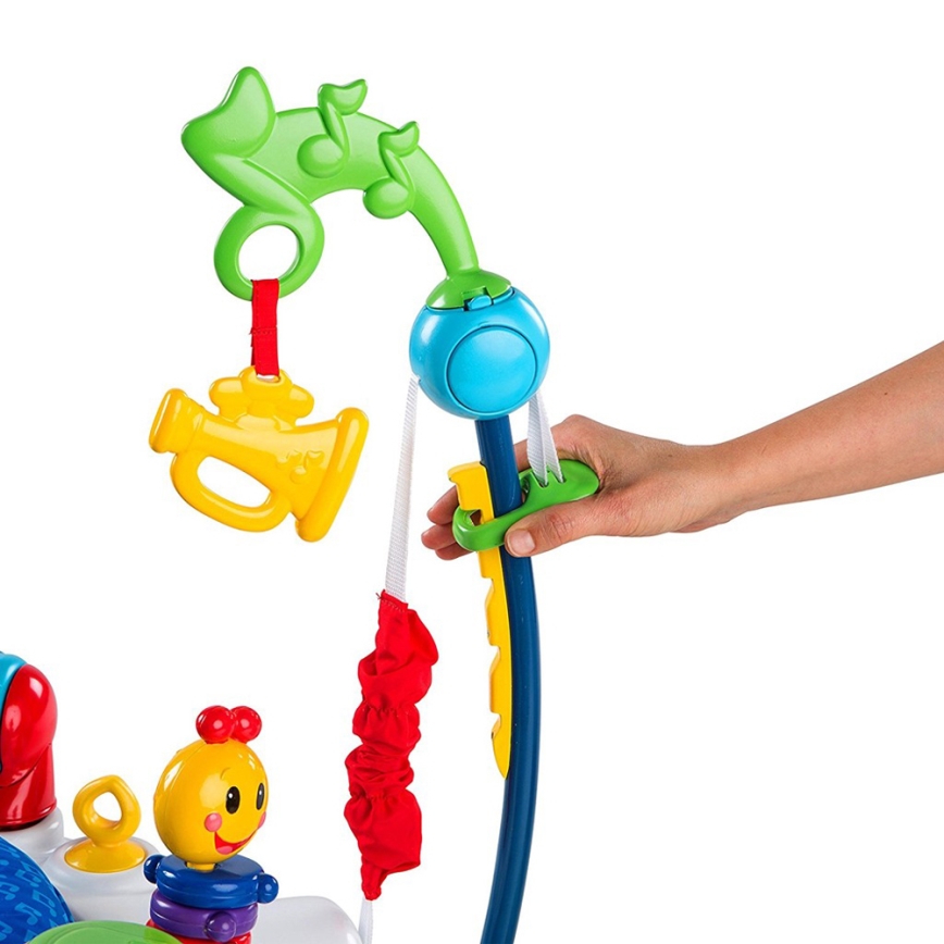 Baby Einstein - Βρεφικό τραμπολίνο 2σε1 NEIGHBORHOOD SYMPHONY 3xAA