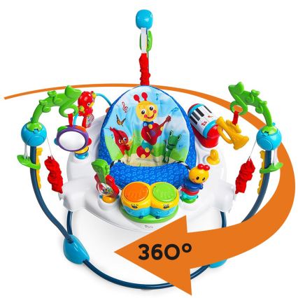 Baby Einstein - Βρεφικό τραμπολίνο 2σε1 NEIGHBORHOOD SYMPHONY 3xAA