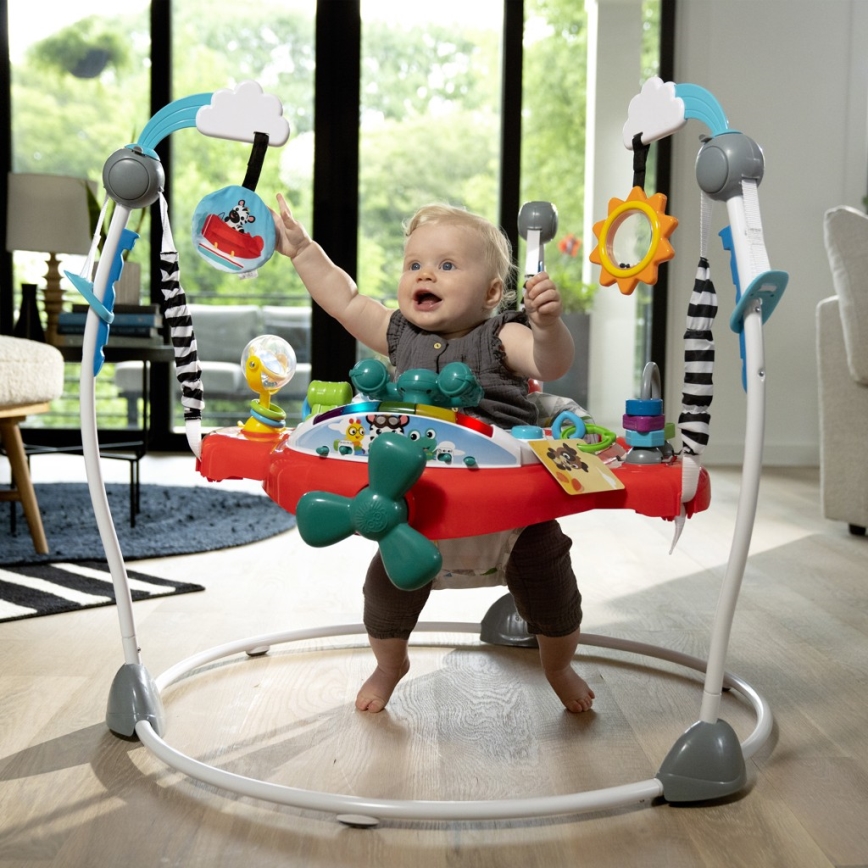 Baby Einstein - Βρεφικό τραμπολίνο 2σε1 OCEAN EXPLORERS 3xAA