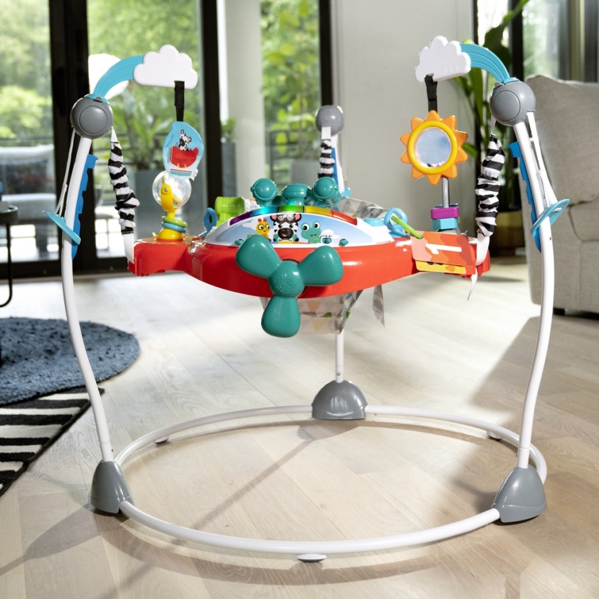 Baby Einstein - Βρεφικό τραμπολίνο 2σε1 OCEAN EXPLORERS 3xAA