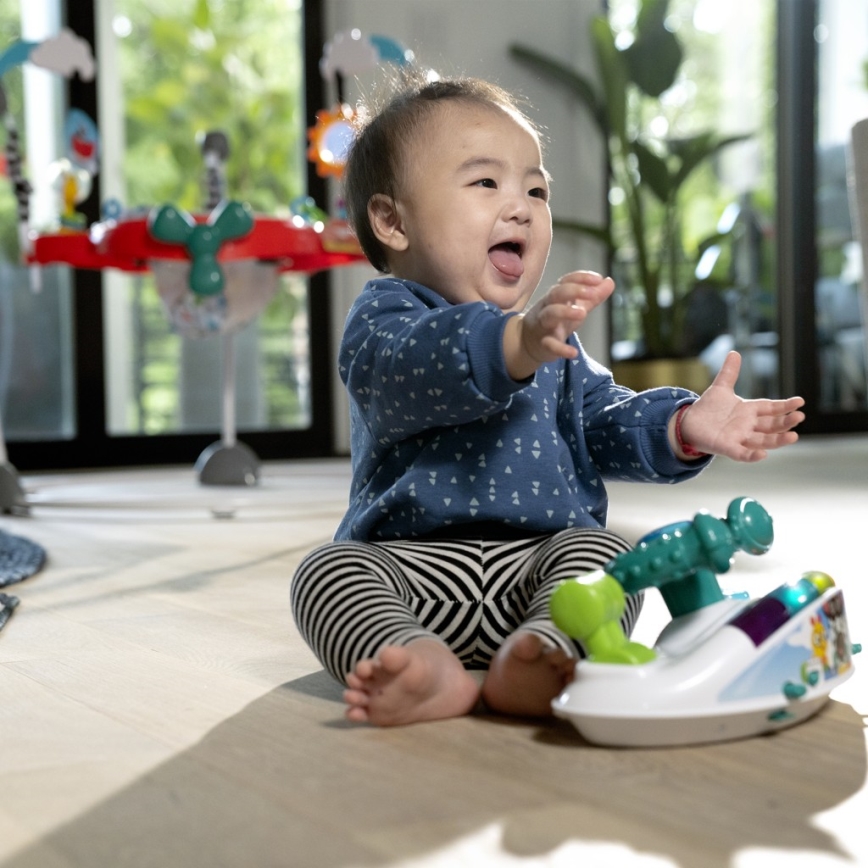 Baby Einstein - Βρεφικό τραμπολίνο 2σε1 OCEAN EXPLORERS 3xAA