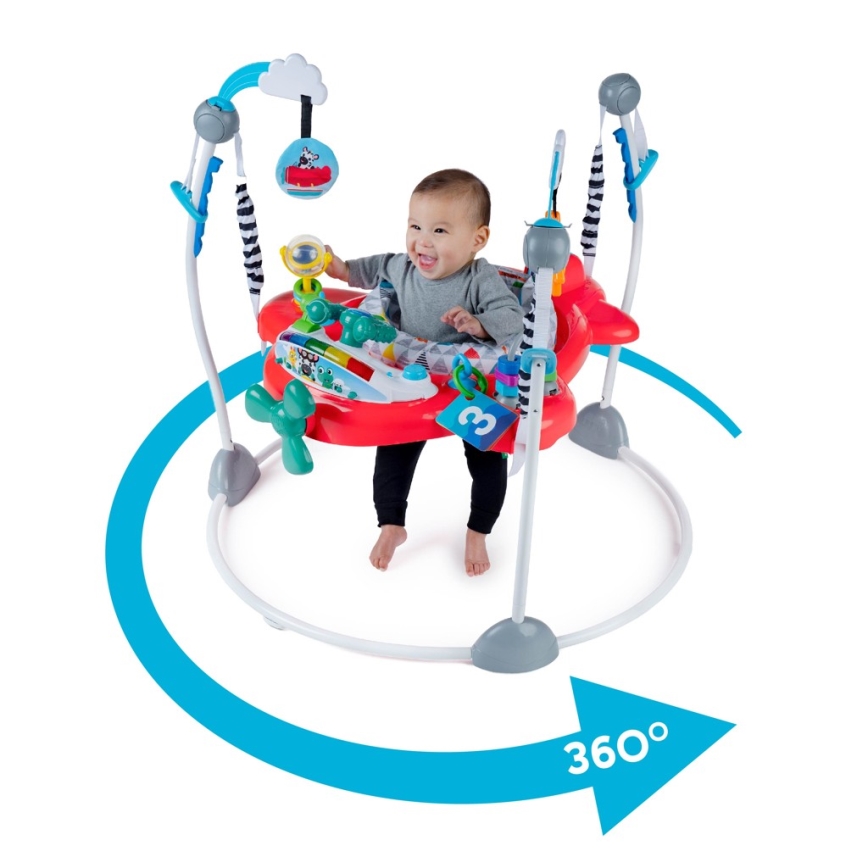 Baby Einstein - Βρεφικό τραμπολίνο 2σε1 OCEAN EXPLORERS 3xAA