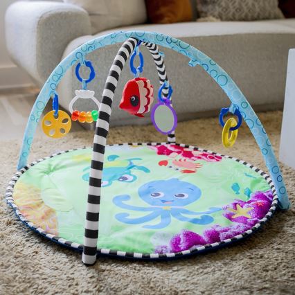 Baby Einstein - Γυμναστήριο δραστηριοτήτων με χαλάκι νερού 2σε1 SEA FLOOR EXPLORERS