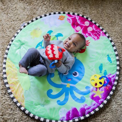 Baby Einstein - Γυμναστήριο δραστηριοτήτων με χαλάκι νερού 2σε1 SEA FLOOR EXPLORERS