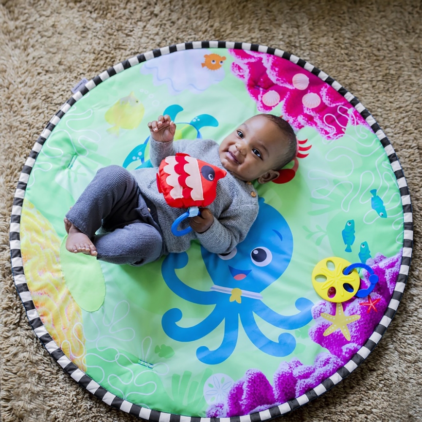 Baby Einstein - Γυμναστήριο δραστηριοτήτων με χαλάκι νερού 2σε1 SEA FLOOR EXPLORERS