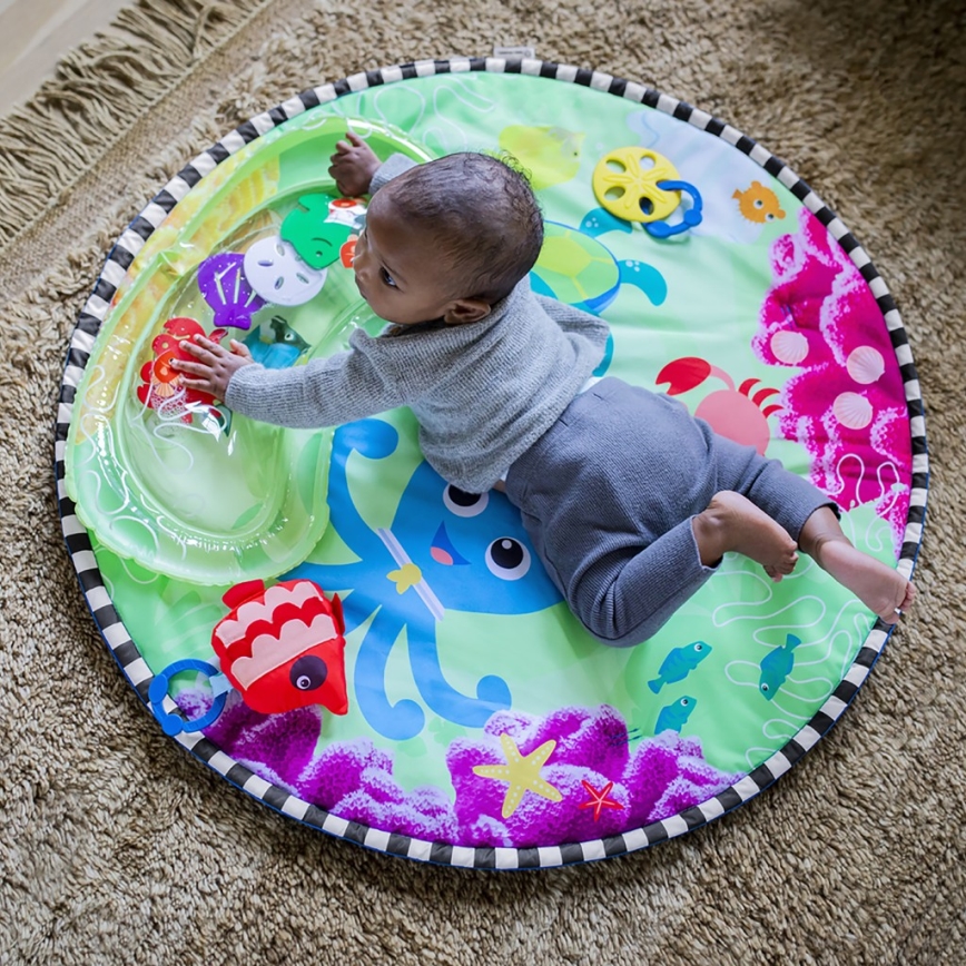 Baby Einstein - Γυμναστήριο δραστηριοτήτων με χαλάκι νερού 2σε1 SEA FLOOR EXPLORERS