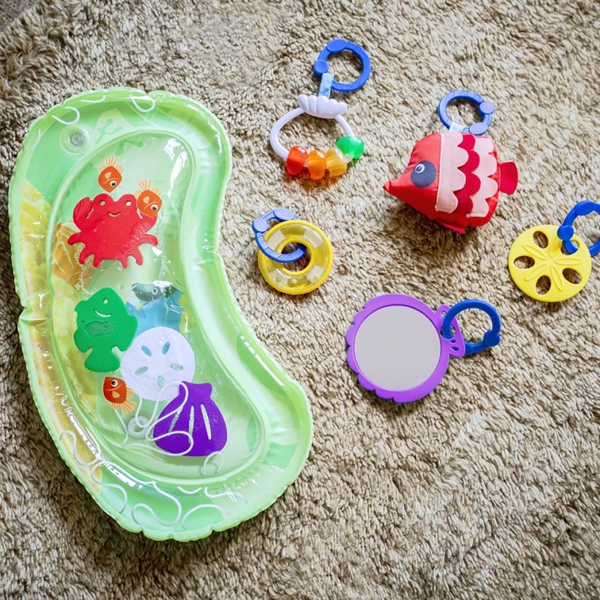 Baby Einstein - Γυμναστήριο δραστηριοτήτων με χαλάκι νερού 2σε1 SEA FLOOR EXPLORERS