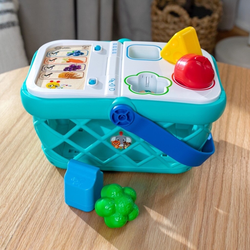 Baby Einstein - Διαδραστικό καλαθάκι αγορών για παιδιά MAGIC TOUCH HAPE