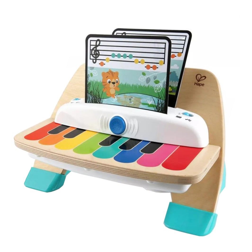 Baby Einstein - Ξύλινο μουσικό παιχνίδι MAGIC TOUCH 3xAA πιάνο