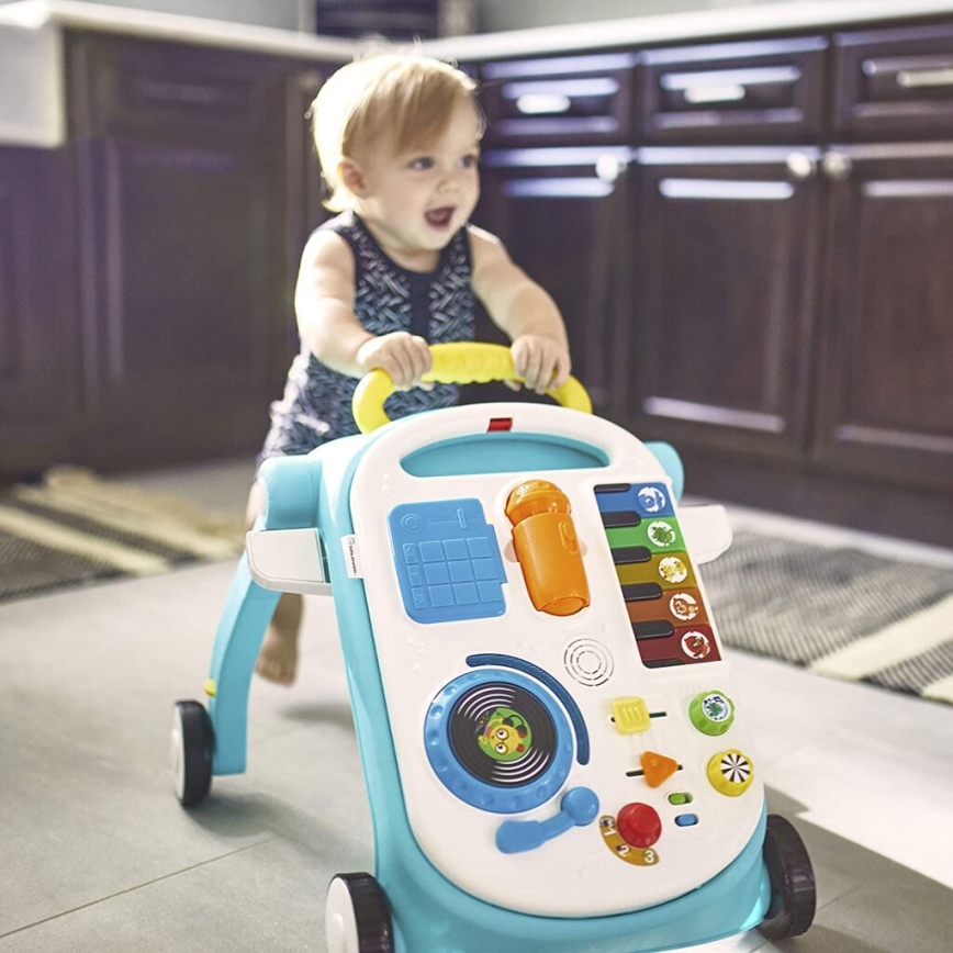 Baby Einstein - Στράτα μωρού με δραστηριότητες 4σε1 MUSICAL MIX ‘N ROLL 3xAA
