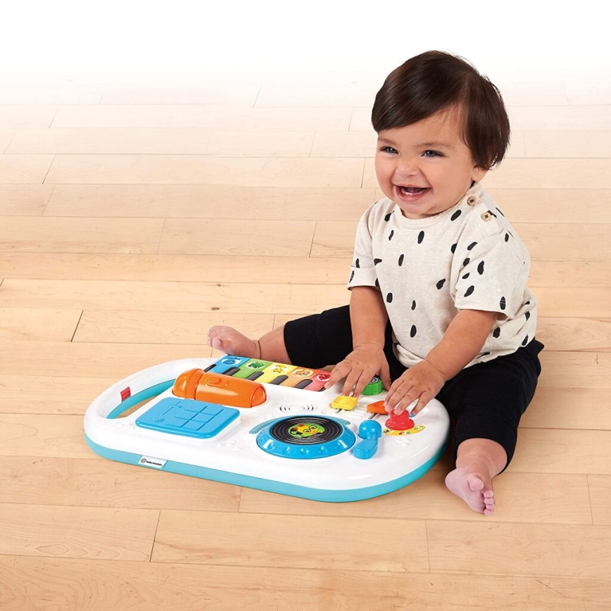 Baby Einstein - Στράτα μωρού με δραστηριότητες 4σε1 MUSICAL MIX ‘N ROLL 3xAA