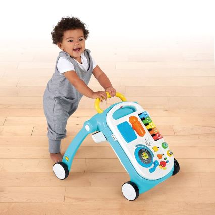 Baby Einstein - Στράτα μωρού με δραστηριότητες 4σε1 MUSICAL MIX ‘N ROLL 3xAA