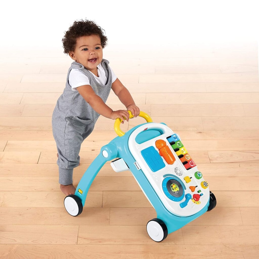 Baby Einstein - Στράτα μωρού με δραστηριότητες 4σε1 MUSICAL MIX ‘N ROLL 3xAA