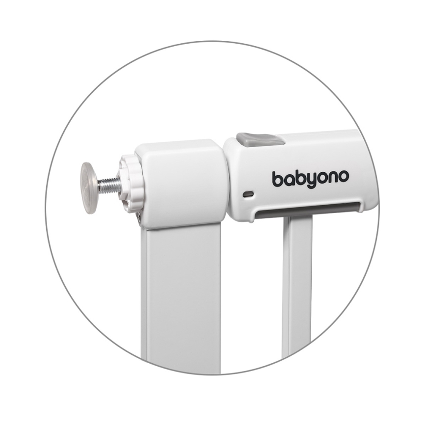 BabyOno - Πύλη ασφαλείας 75-96 εκ. λευκή